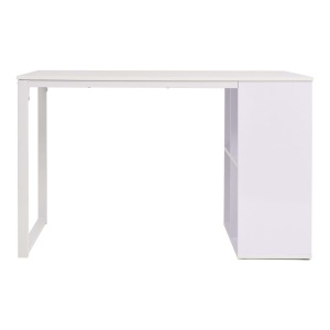 Birou de scris, 120 x 60 x 75 cm, alb - Img 2