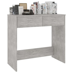 Birou, gri beton, 80 x 40 x 75 cm, PAL - Img 3