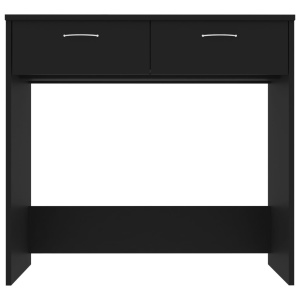 Birou, negru, 80 x 40 x 75 cm, PAL - Img 4