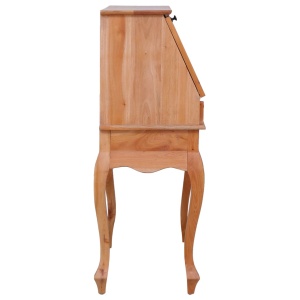 Birou secretar, 78 x 42 x 103 cm, lemn masiv de mahon - Img 4