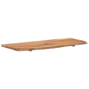 Blat lavoar de baie, 140 x 55 x 3,8 cm, lemn masiv de acacia - Img 6