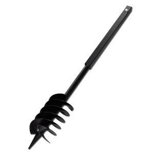Burghiu manual găuri in pământ 120 mm cu tub prelungitor 9 m - Img 4