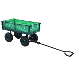 Cărucior manual de grădină, verde, 250 kg - Img 3