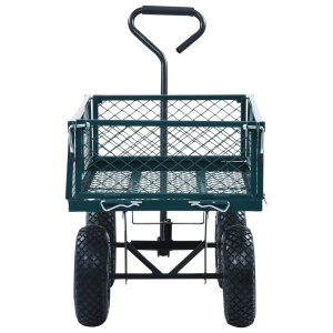 Cărucior manual de grădină, verde, 250 kg - Img 5