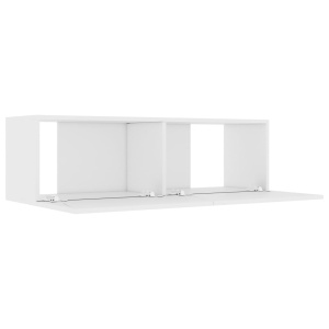Comodă TV, alb, 100 x 30 x 30 cm, PAL - Img 8