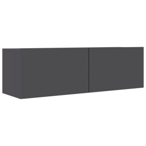 Comodă TV, gri, 100 x 30 x 30 cm, PAL - Img 2