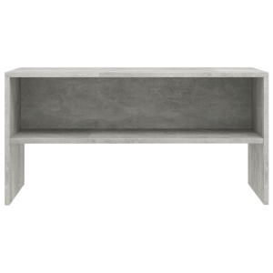 Comodă TV, gri beton, 80x40x40 cm, PAL - Img 4