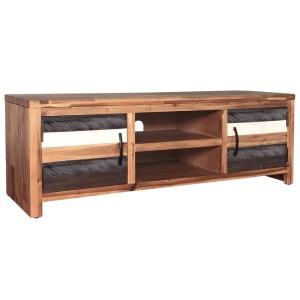 Comodă TV Lemn masiv de salcâm 120x35x40 cm