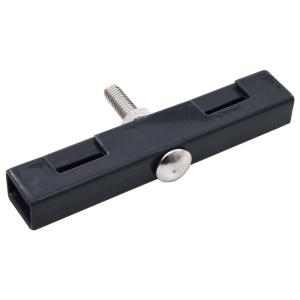 Conector in formă de U grilaj grădină, 10 seturi, antracit - Img 3