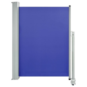 Copertină laterală retractabilă terasă, albastru, 100x300 cm - Img 2