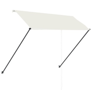 Copertină retractabilă cu LED, crem, 250 x 150 cm - Img 8