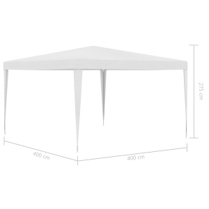 Cort de petrecere, alb, 4 x 4 m - Img 6