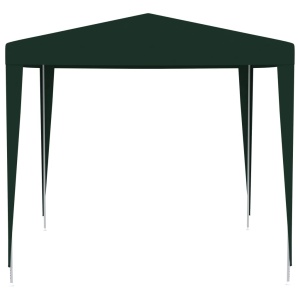 Cort de petrecere profesional, verde, 2,5 x 2,5 m, 90 g/m² - Img 3