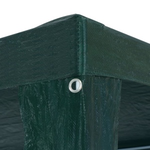 Cort de petrecere, verde, 3 x 3 m, PE - Img 4