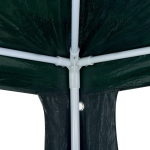 Cort de petrecere, verde, 3 x 3 m, PE - Img 6