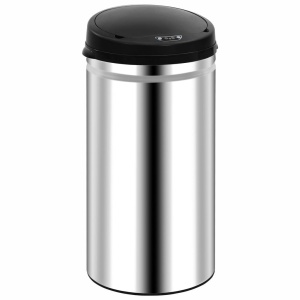 Coș de gunoi automat cu senzor, 50 L, oțel inoxidabil - Img 4