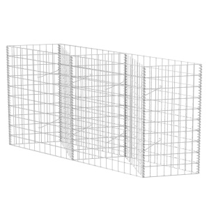 Coș gabion, 120 x 30 x 100 cm, oțel galvanizat - Img 2