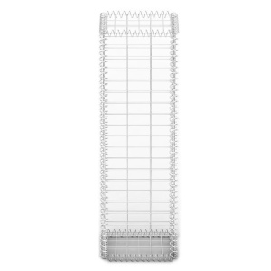 Coș gabion cu capace, sârmă galvanizată, 100 x 30 x 30 cm - Img 3