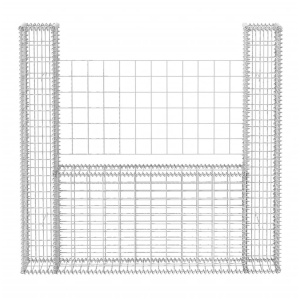 Coș gabion in formă de U, 160 x 20 x 150 cm, oțel galvanizat - Img 4