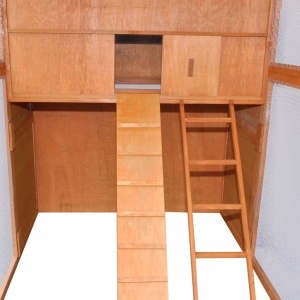 Coteț de găini, lemn, 295 x 163 x 170 cm - Img 6