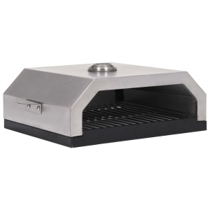 Cuptor de pizza cu piatră ceramică pentru grătar gaz, cărbuni - Img 7