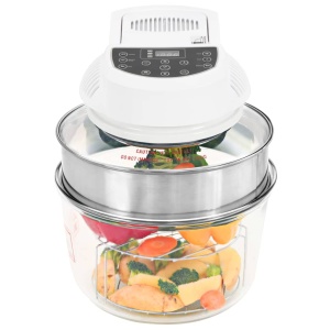 Cuptor pe convecție cu inel de extensie și cronometru 1400W 17L - Img 3