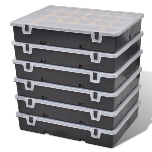 Cutii organizator pentru depozitare scule 6 bucăți - Img 9