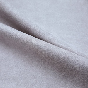 Draperii opace cu inele metalice, 2 buc., gri, 140 x 245 cm - Img 3