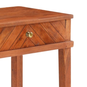 Dulap consolă, 110 x 40 x 76 cm, lemn masiv de acacia - Img 8