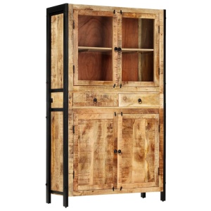 Dulap inalt, 100x40x175 cm, lemn masiv de mango