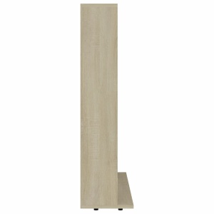 Dulap pentru CD-uri, stejar Sonoma, 102 x 23 x 89,5 cm, PAL - Img 7