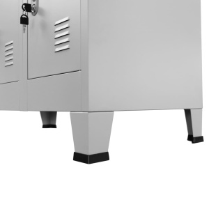 Dulap vestiar cu 12 compartimente, 90x45x180 cm - Img 6