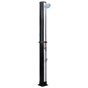 Duș solar de exterior cu cap de duș și robinet, 40 L - Img 2
