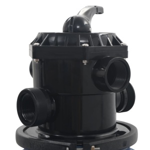 Filtru cu nisip pentru piscină supapă 6 poziții albastru 560 mm - Img 5