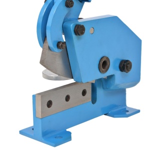Foarfecă cu pârghie pentru metal, 125 mm, Albastru - Img 5