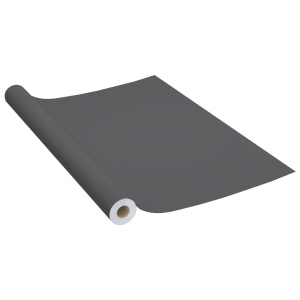 Folii de mobilier autoadezive, 2 buc., gri, 500 x 90 cm, PVC - Img 3