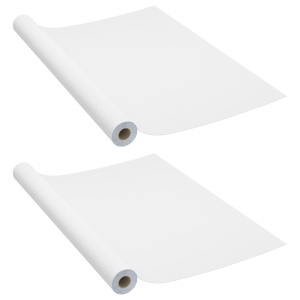 Folii mobilier autoadezive, 2 buc., alb, 500 x 90 cm, PVC - Img 2