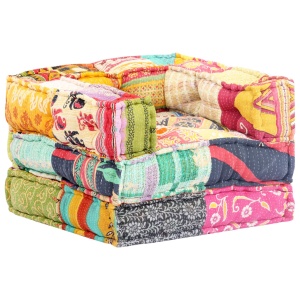 Fotoliu puf, model petice, material textil - Img 10
