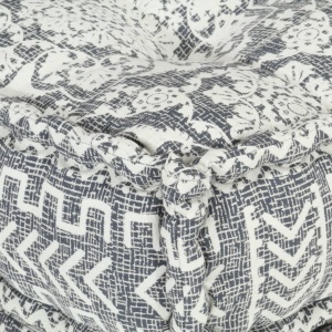Fotoliu puf modular, gri deschis, material textil - Img 2
