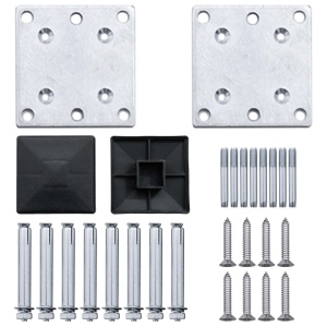 Gard de grădină, gri, 1045 x 186 cm, WPC - Img 7