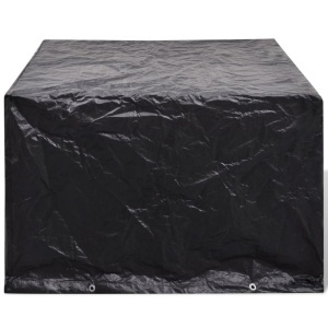 Husă mobilier de grădină 8 ocheți 135 x 135 x 90 cm - Img 3
