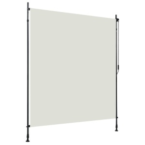 Jaluzea tip rulou de exterior, crem, 200 x 270 cm