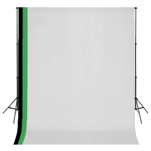 Kit studio foto cu 3 decoruri și ramă ajustabilă, 3 x 3 m
