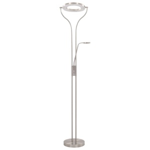 Lampă de podea, argintiu, 180 cm, 18 W, reglabilă - Img 3