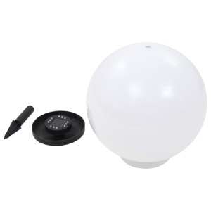 Lampă solară de exterior cu LED, 40 cm, RGB, sferic - Img 9