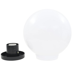 Lămpi bol cu LED 2 buc, sferice, 25 cm, PMMA - Img 8