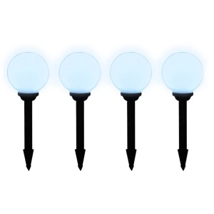 Lămpi de exterior pentru alee LED 8 buc. 15 cm, cu țăruș de sol - Img 4
