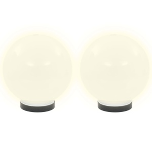 Lămpi glob cu LED, 4 buc., 20 cm, PMMA, sferic - Img 3