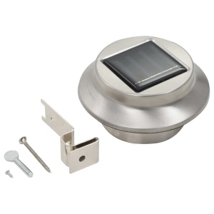 Lămpi solare de exterior cu LED, 6 buc., alb, 12 cm, rotund - Img 5