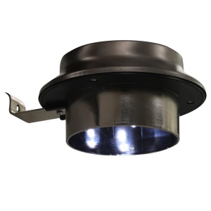 Lămpi solare de exterior LED, 12 buc., alb, 12 cm, rotund - Img 11
